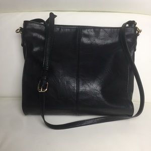 MMS Design Studio Black Crossbody Purse